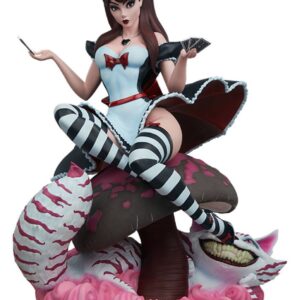Fairytale Fantasies Collection Statua Alice In Wonderland Game Of Hearts Edition 34 Cm Sideshow Collectibles