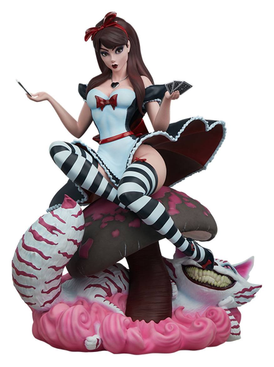 Fairytale Fantasies Collection Statua Alice In Wonderland Game Of Hearts Edition 34 Cm Sideshow Collectibles