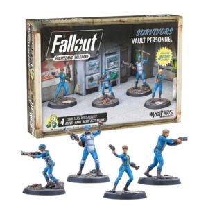 Fallout Wasteland Warfare Survivors Vault Personnel Inglese Espansione