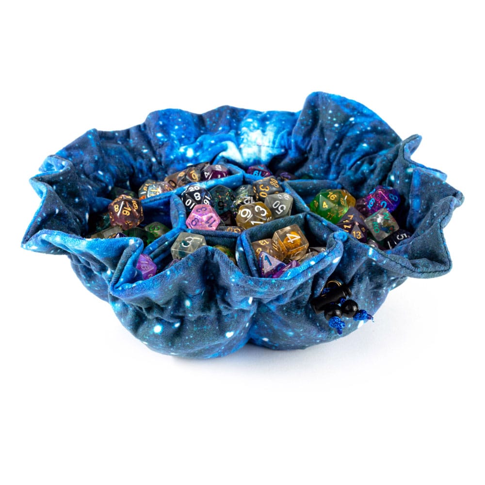 Fanroll Dice Bag Con Compartments Velvet Galaxy Fanroll