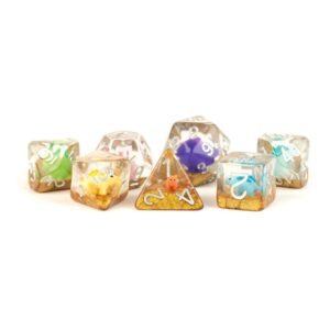 Fanroll Dice Set Arcobaleno Dinosaur (7) Fanroll
