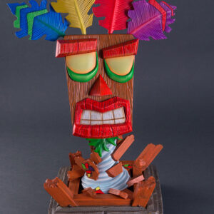 FIRST4FIGURES CRASH BANDICOOT AKU AKU LIFE SIZE MASK STATUA
