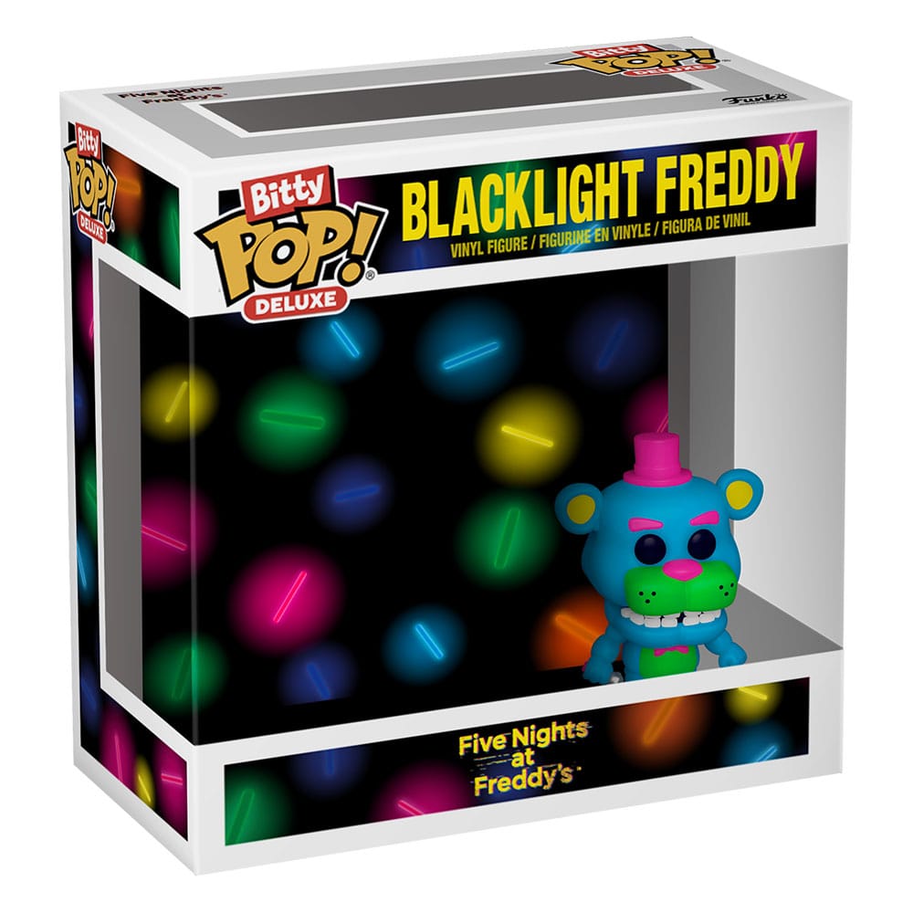 Five Nights At Freddy's Bitty Pop! Deluxe Vinile Figura Freddy W/stage 2,5 Cm Funko