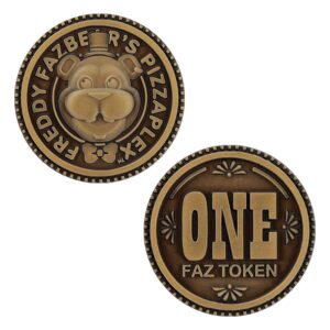 Five Nights At Freddy´s Collectable Coin One Faz Token Edizione Limitata Fanattik
