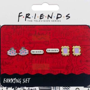 Friends Dangle Orecchini 3 Pack (silver Plated) Carat Shop, The