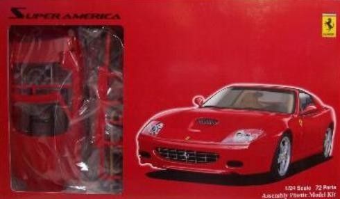 Fujimi 12271 Ferrari 575m Maranello Assembly Plastica Model Kit 94 Parts Auto 1:24 Modellino