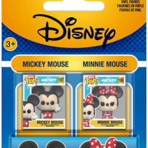 FUNKO BITTY POP 2 PACK DISNEY MICKEY & MINNIE MOUSE DISNEY - FUNKO