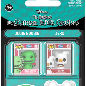 Funko Bitty Pop 2 Pack Nightmare B.c. Oogie Boogie & Zero Disney Nightmare Before Natale - Funko