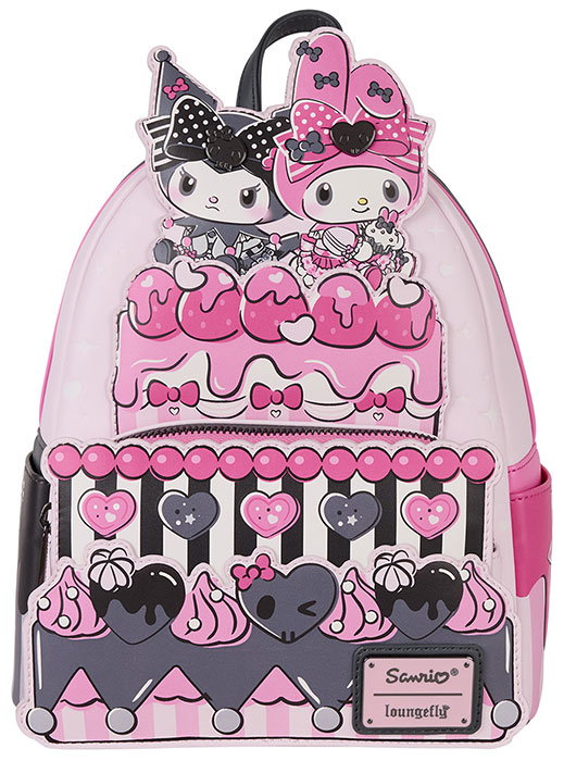 FUNKO LOUNGEFLY MINI ZAINO HELLO KITTY MY MELODY E KUROMI HELLO KITTY - FUNKO