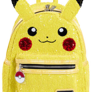 FUNKO LOUNGEFLY MINI ZAINO POKEMON PIKACHU SEQUIN POKEMON - FUNKO