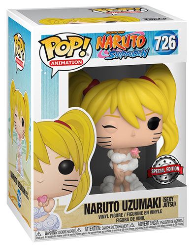FUNKO POP NARUTO UZUMAKI (SEXY JUTSU) 726 NARUTO - FUNKO