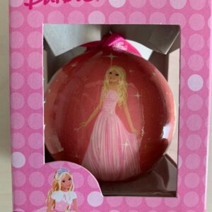 GALVAS 98049 PALLINA SFERA IN CARTA BARBIE ASSORTITI DIAMETRO 7,5 CM ADDOBBI NATALE