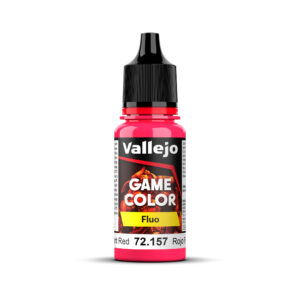 GAME COLOR FLUO RED 72157 COLORI VALLEJO