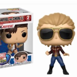 Games - Pop Funko Vinile Figura 2 Pack Captain Marvel Vs Chun-li Funko Figures