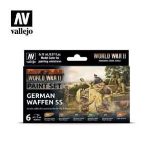 GERMAN WAFFEN SS COLOR SET 70207 Colori Vallejo