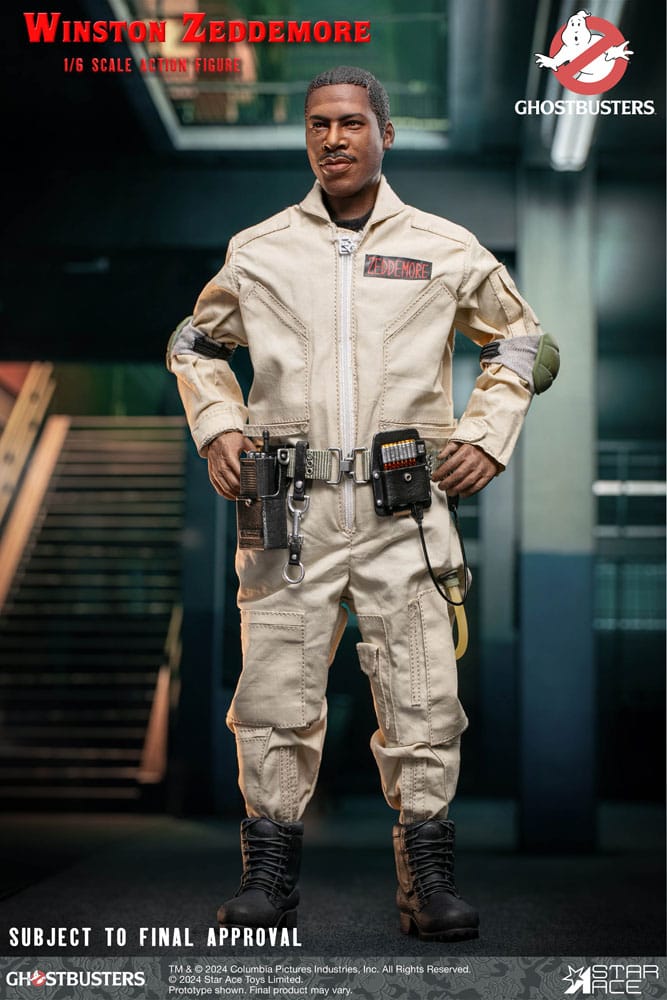 Ghostbusters (1984) Action Figura 1/6 Winston Zeddemore 30 Cm Star Ace Toys