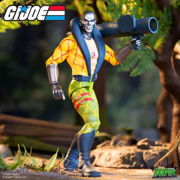 Gi Joe Ultimates! Action Figura Destro Python Patrol 18 Cm Super7