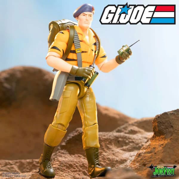 Gi Joe Ultimates! Action Figura Flint Tiger Force 18 Cm Super7