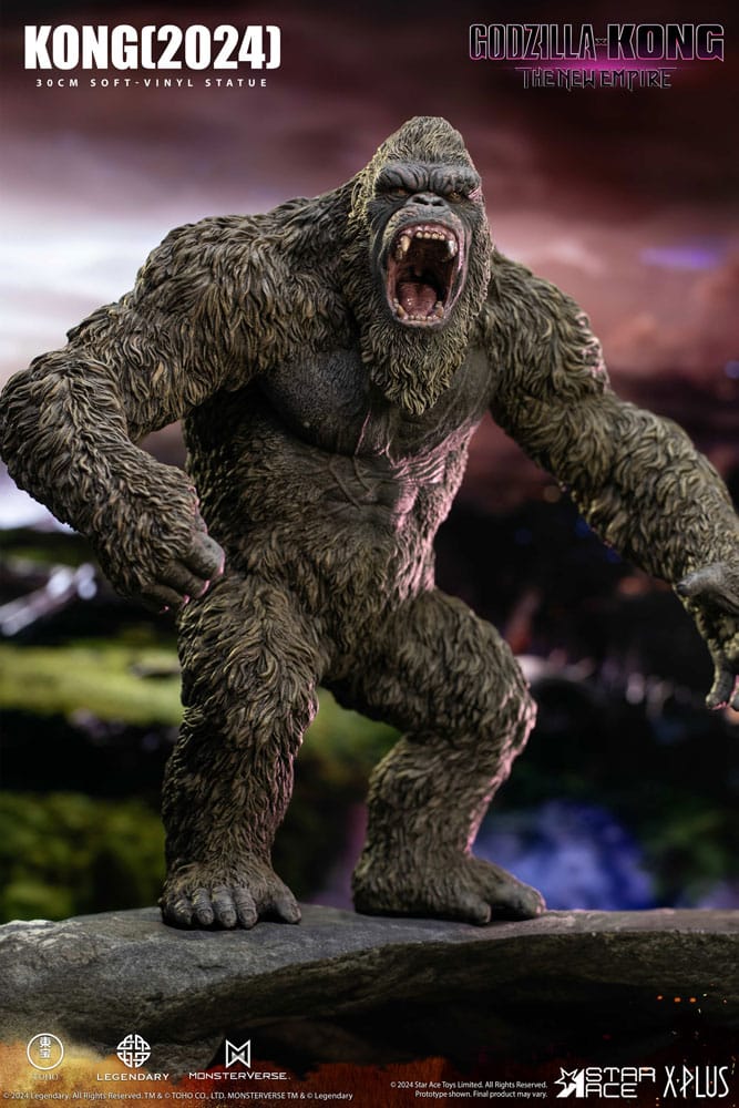 Godzilla Vs. Kong: The New Empire Soft Vinile Statua Kong 30 Cm Star Ace Toys