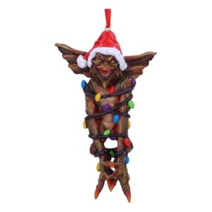 Gremlins Hanging Tree Ornaments Mohawk In Fairy Lights Case (6) Nemesis Now