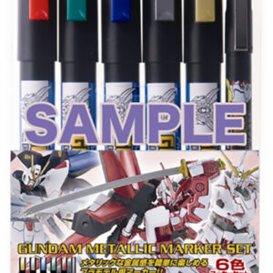 GUNDAM MARKER AMS-121 METALLIC SET COLORI GSI CREOS