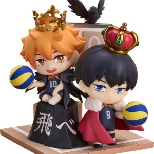 Haikyu!! Qset Mini-Figure 2-Pack Shoyo Hinata & Tobio Kageyama 11 Cm Good Smile Company