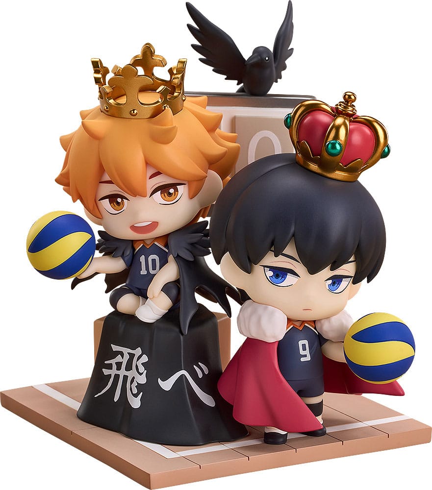 Haikyu!! Qset Mini-Figure 2-Pack Shoyo Hinata & Tobio Kageyama 11 Cm Good Smile Company