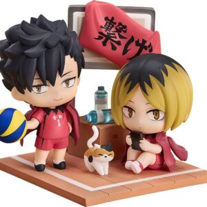 Haikyu!! Qset Mini-Figure 2-Pack Tetsuro Kuroo & Kenma Kozume 9 Cm Good Smile Company