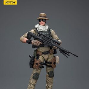 Hardcore Coldplay Action Figura 1/18 U.s. Army Delta Assault Squad Sniper 11 Cm Joy Toy (cn)
