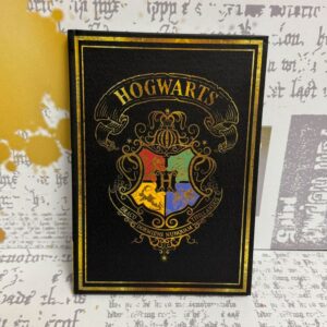 Harry Potter Agenda Hogwarts Black Blue Sky Studios