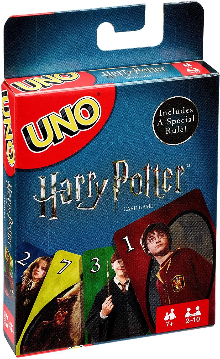 Harry Potter Carte Da Gioco Uno con Personaggi Harry Potter Mattel