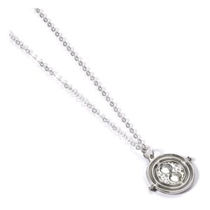 Harry Potter Collana Giratempo Ciondolo (silver Tone) The Carat Shop
