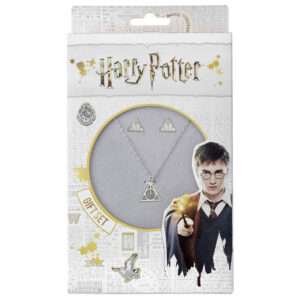 Harry Potter Doni Della Morte Collana E Orecchini Set The Carat Shop