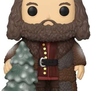Harry Potter Funko POP Film Vinile Figura Rebeus Hagrid Vacanze di Natale 15 Cm