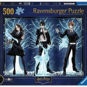 Harry Potter Glow-in-the-dark Jigsaw Puzzle Glowing Patronus (500 Pezzi) Ravensburger