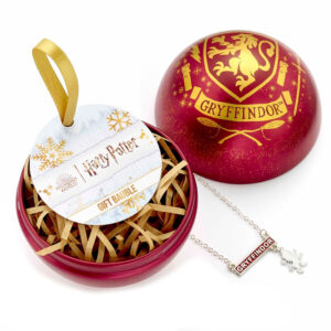 Harry Potter Grifondoro Collana + Natale Ball The Carat Shop