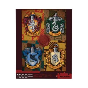 Harry Potter Jigsaw Puzzle Crests (1000 Pezzi) Aquarius