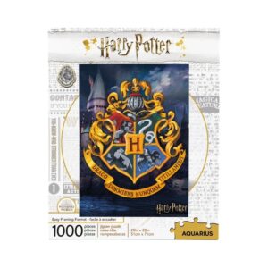 Harry Potter Jigsaw Puzzle Hogwarts Logo (1000 Pezzi) Aquarius