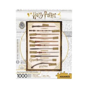 Harry Potter Jigsaw Puzzle Wands (1000 Pezzi) Aquarius