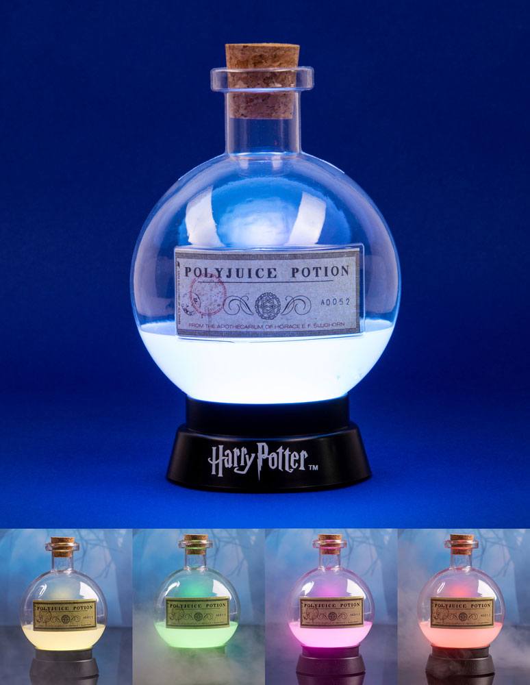 Harry Potter Lampada Cambia Colore Pozione Polisucco 14 Cm Fizz Creations