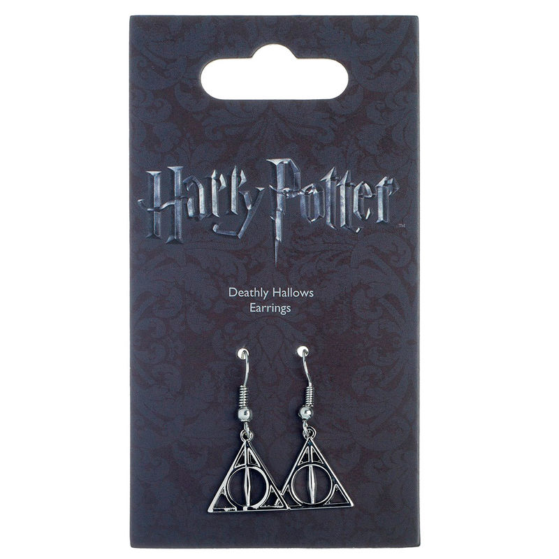 Harry Potter Orecchini Doni Della Morte 11x6x1 cm The Carat Shop