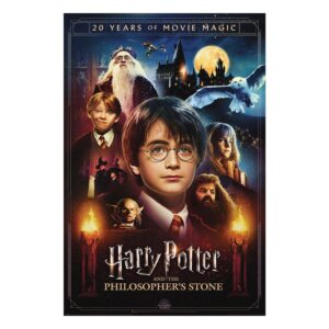 Harry Potter Poster Pack 20 Years Of Movie Magic 61 X 91 Cm Pyramid International