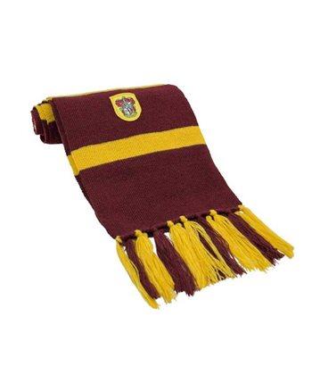 Harry Potter Sciarpa per Costume Adulto Grifondoro Bordeaux e Oro Distrineo