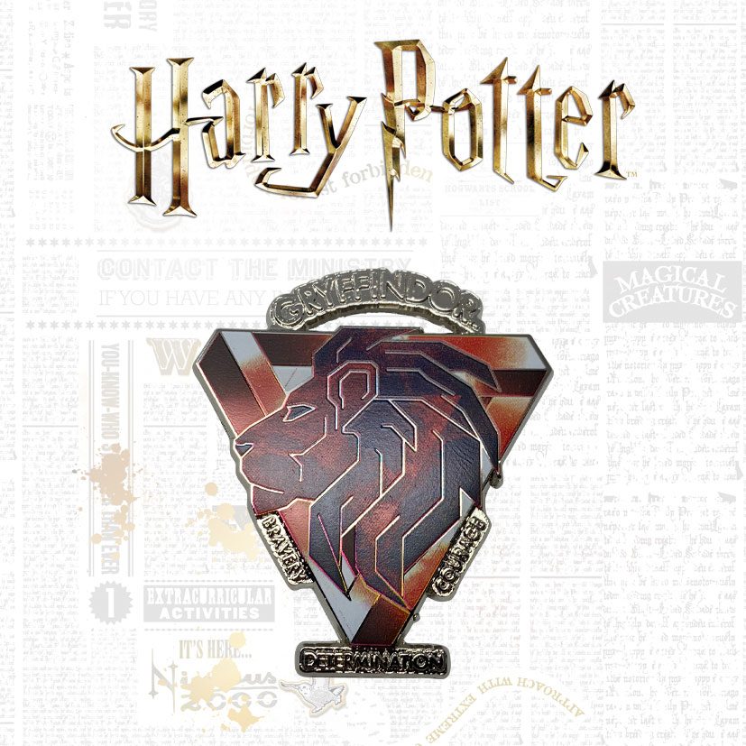 Harry Potter Spilla Badge Grifondoro Edizione Limitata Fanattik