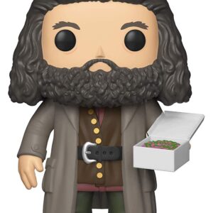 Harry Potter Super Sized Pop! Figure in Vinile Hagrid Con Torta 14Cm Funko