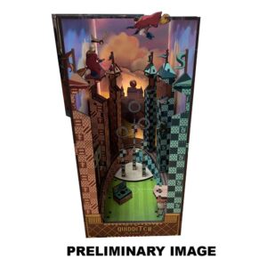 Harry Potter Tiny Adventures Book Nook Mini Diorama Quidditch Pitch 23 Cm Revell