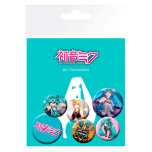 Hatsune Miku badge pack Gb Eye