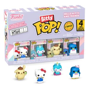 Hello Kitty E Friends Bitty Pop! Vinile Figura 4-pack Series 1 2 Cm Funko