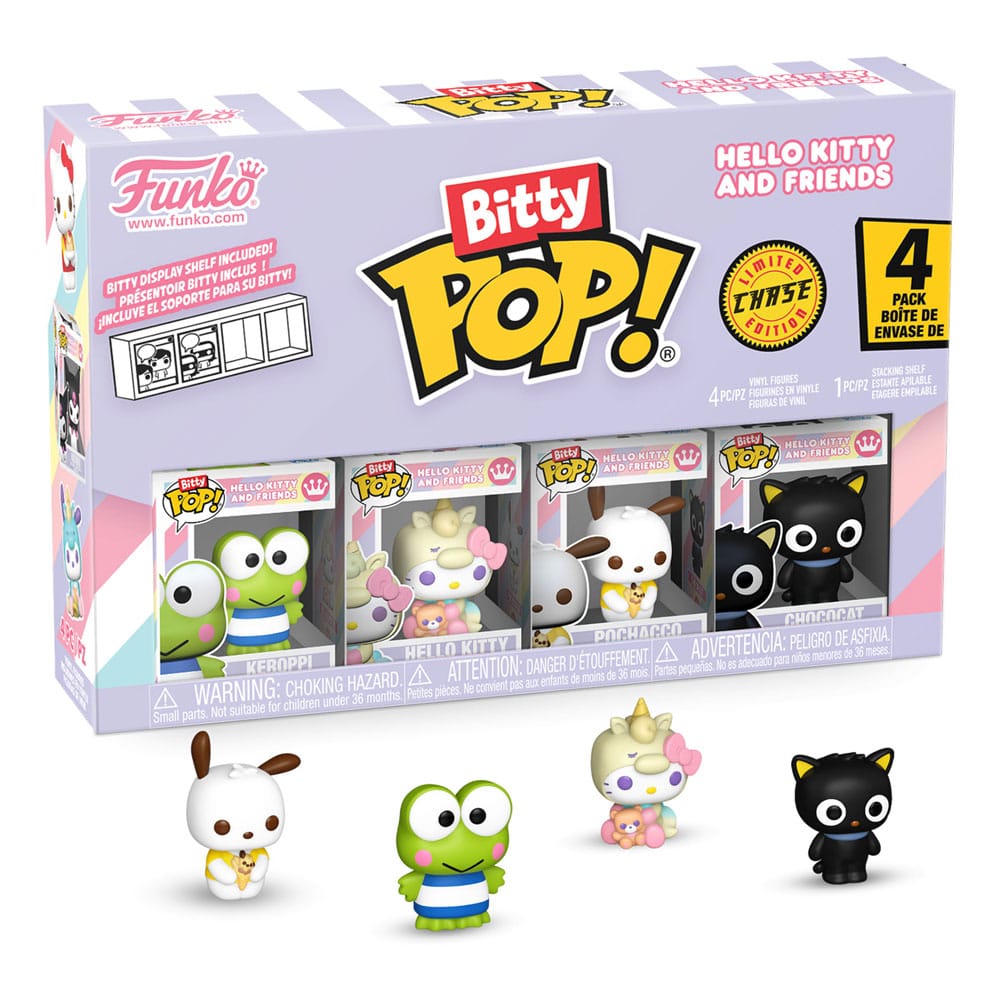 Hello Kitty E Friends Bitty Pop! Vinile Figura 4-pack Series 2 2 Cm Funko