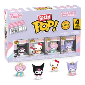 Hello Kitty E Friends Bitty Pop! Vinile Figura 4-pack Series 3 2 Cm Funko